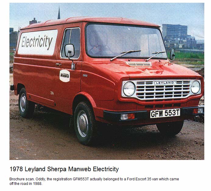 Leyland Sherpa Van 